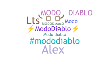 Nickname - ModoDiablo