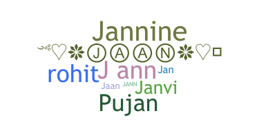 Nickname - Jann