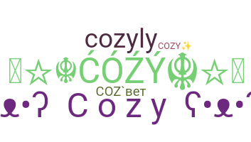 Nickname - cozy