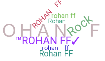 Nickname - RohanFF