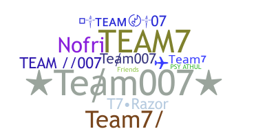 Nickname - Team7