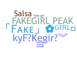 Nickname - fakegirl
