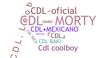 Nickname - CDL