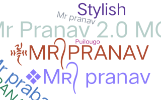 Nickname - Mrpranav