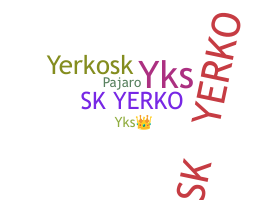 Nickname - YerKo