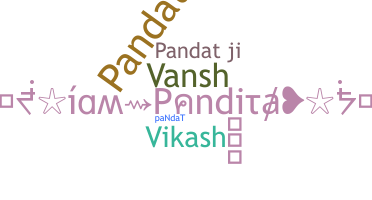 Nickname - Pandatji