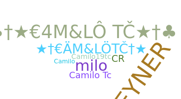 Nickname - CamiloTc