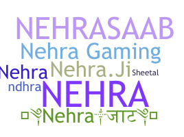 Nickname - Nehra