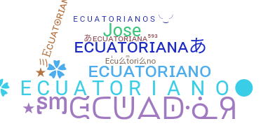 Nickname - ecuatoriano