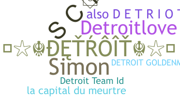 Nickname - Detroit