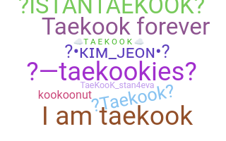 Nickname - taekook
