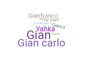 Nickname - Giancarlo
