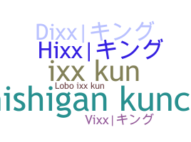 Nickname - Ixx