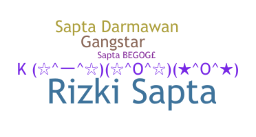 Nickname - Sapta
