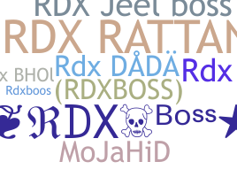 Nickname - Rdxboss