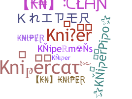 Nickname - kniper