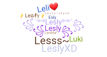 Nickname - Lesly