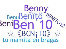 Nickname - Benito