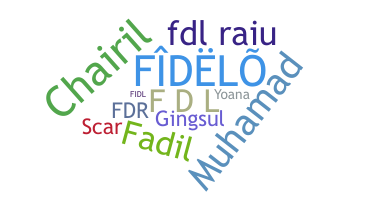 Nickname - fdl