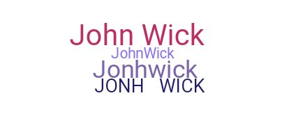 Nickname - JonhWick