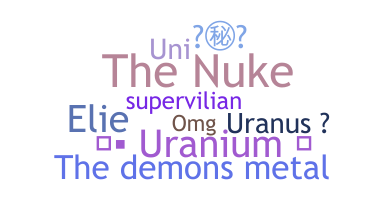 Nickname - Uranium