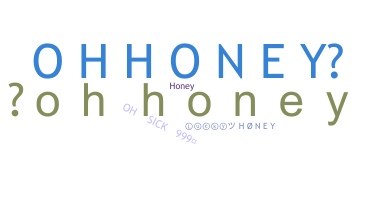 Nickname - ohhoney