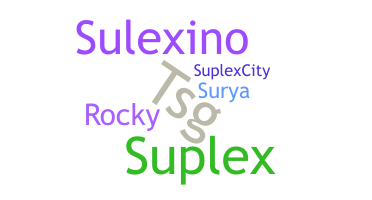 Nickname - sUpLeX