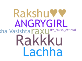 Nickname - Raksha