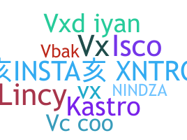 Nickname - VX