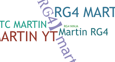 Nickname - RG4MARTIN