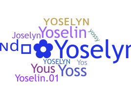 Nickname - Yoselyn