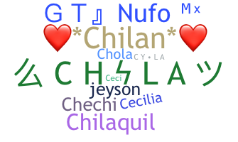 Nickname - Chila