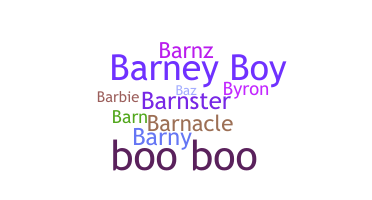 Nickname - Barney