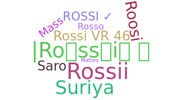 Nickname - Rossi