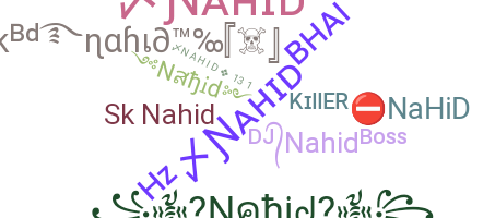 Nickname - Nahid