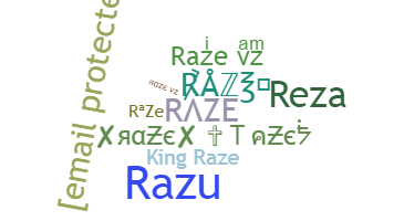 Nickname - Raze