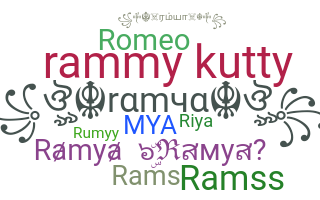 Nickname - Ramya
