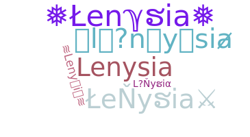 Nickname - lenysia