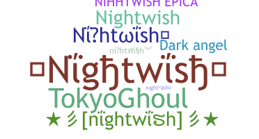 Nickname - nightwish