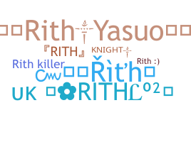 Nickname - Rith