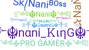 Nickname - Nani