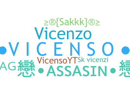 Nickname - Vicenso