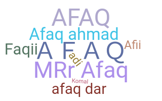 Nickname - Afaq