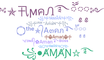 Nickname - Aman