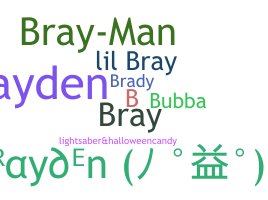 Nickname - Brayden