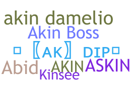 Nickname - Akin