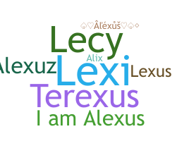Nickname - Alexus