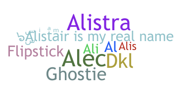 Nickname - Alistair