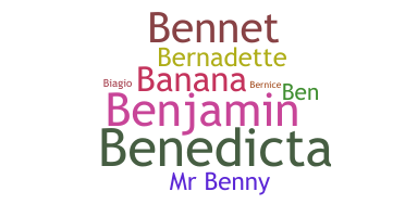 Nickname - Bennie