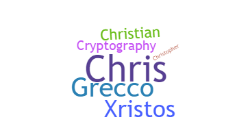 Nickname - Christos